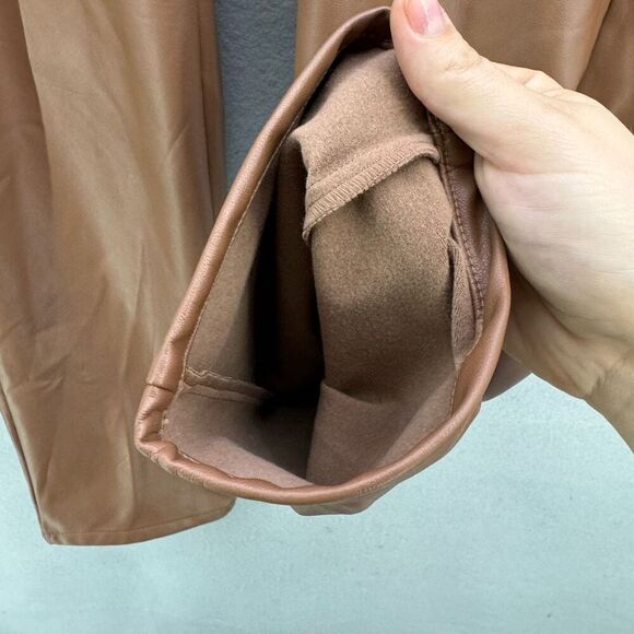 J. Jill Faux Leather Sim Leg Pants Trousers size XL - Picture 6 of 10